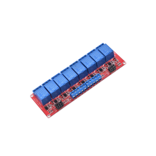 Módulo relay 12V 8 canales Trigger (High/Low)