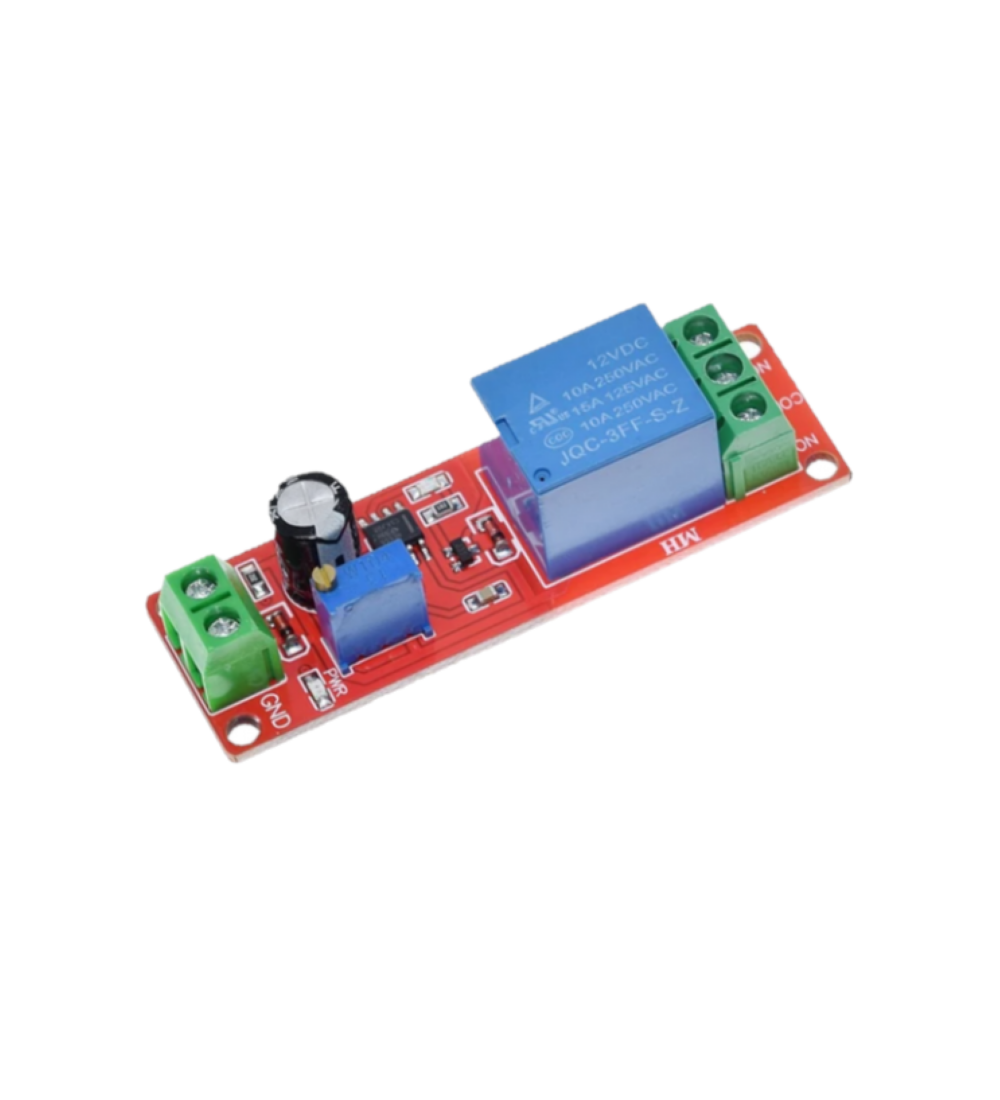 15a Relay Module Módulo relay temporizador 15A 12V - DBU ELECTRONICS