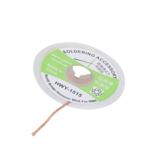 Malla 1.5mmx1.5m para remover estaño