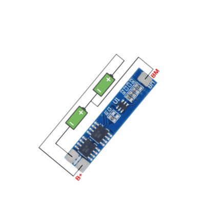 Módulo de carga batería de litio 2S