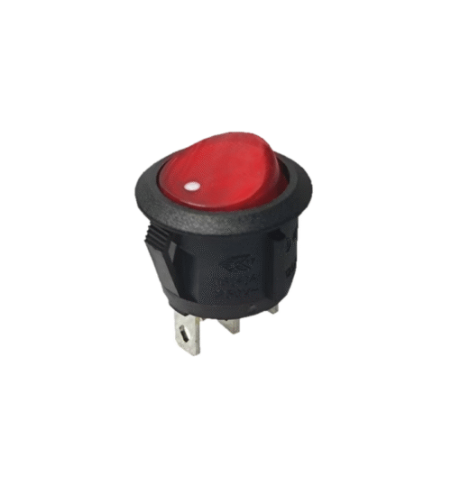 Interruptor redondo SPST 16A 250V