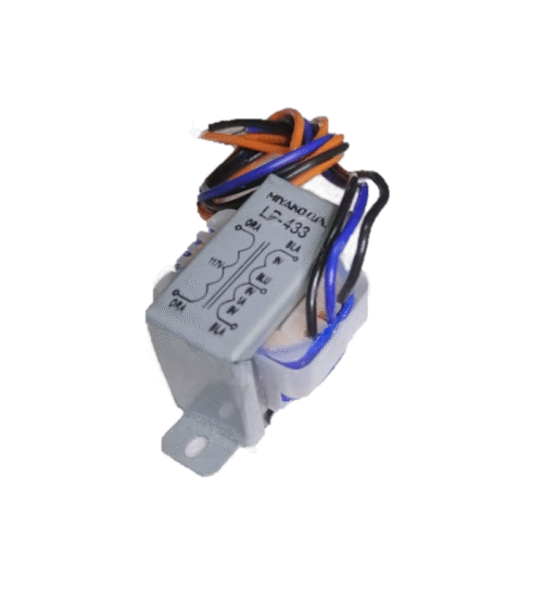 Transformador 120VAC a 9VAC + 9VAC 1A