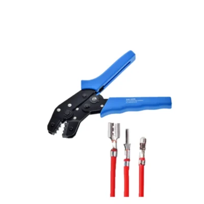 Crimpadora de terminales faston