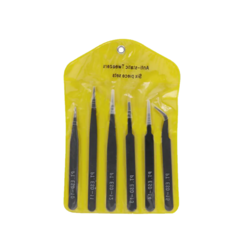 KItde pinzas antiestáticas