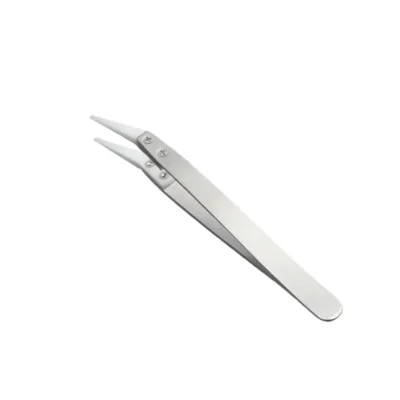 Pinzas curva de cerámica antiestáticas