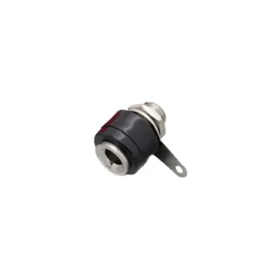 Conector tipo banana, hembra 4mm, color negro
