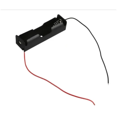 Holder con cable para baterías 18650