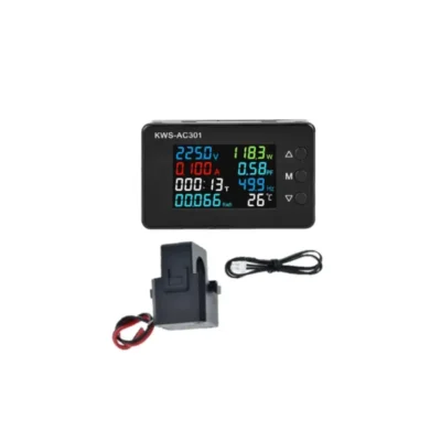 Medidor de consumo eléctrico AC 300V 100A
