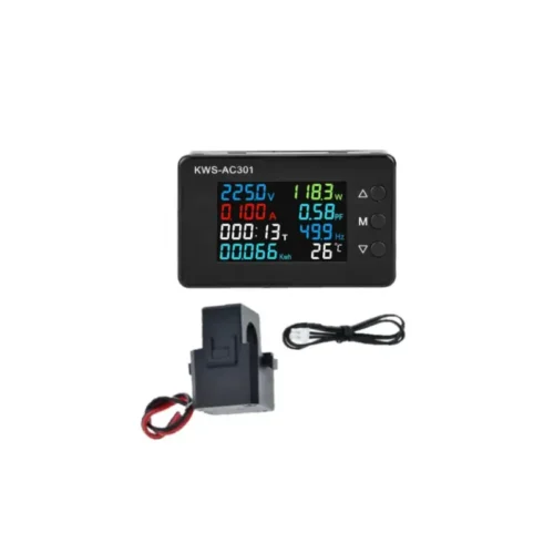 Medidor de consumo eléctrico AC 300V 100A