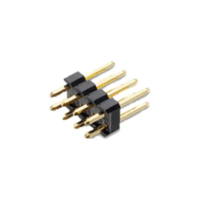 Pin Header macho, 2.54mm 8 pines doble fila Pin Header macho, 2.54mm 8 pines