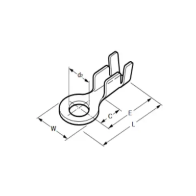 Terminal de anillo 3.2mm