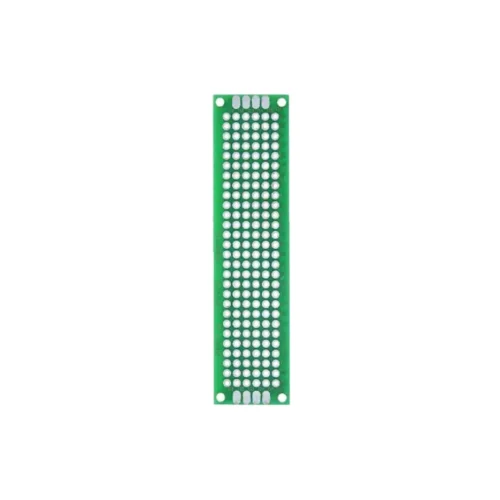 Placa perforada de fibra de vidrio 2cm x 8cm
