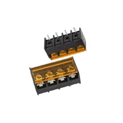 Terminal de bloques de barrera cable a PCB, 4 pines, 300V 25A