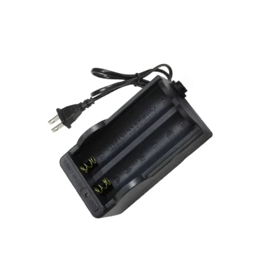 Cargador de batería 18560 120VAC, cargador para batería 10650 x 2